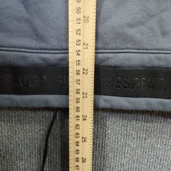 Under Armour Project Rock Sweatshirt Womens Medium Loose Crew Neck Tie Waist - Picture 9 of 12